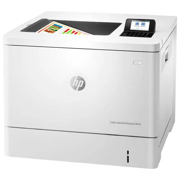 HP Color LaserJet Enterprise M554dn پرینتر لیزری تک کاره رنگی اچ پی M554dn