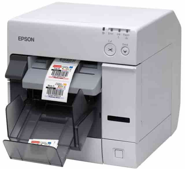 ویژگیهای لیبل پرینتر رنگی Epson C3500