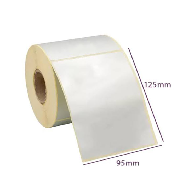 مشخصات لیبل کاغذی سایز 125x95